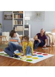 Twister Classic Board Game for 2 or More Players,Game Floor Mat with Spinner for Indoor Outdoor Game Party