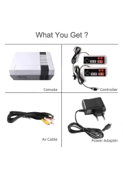 Portable Mini Retro Game Console with 620 Built-In Games &ndash; Handheld Video Game System, Classic Retro Gaming for Kids &amp; Adults, Rechargeable