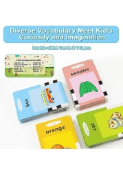 الأطفال التعليم المبكر كلمات قراءة جهاز التعلم مع 224 بطاقة