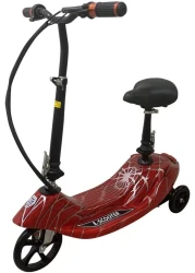 Top Gear Electric Scooters Adult Scooter TG 25, 250W Brushless Motor, Max Speed 6-8KM/h Drive, 200X50PU Wheel, Folding Commuting Scooter 24V 5AH, Red