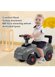 Toy Land Kids Foot to Floor Ride on Push Car for Toddlers with Saftey Backest