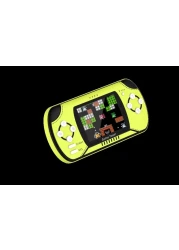 وحدة تحكم ألعاب محمولة متعددة الوظائف - شاشة ملونة مقاس 3 بوصات، ألعاب كلاسيكية قديمة، بنك طاقة، اتصال لاسلكي، جهاز ألعاب محمول للأطفال والكبار