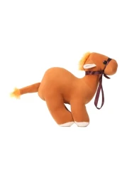 كادلز دمية قطيفة محشوة على شكل جمل 25 سم -بنية