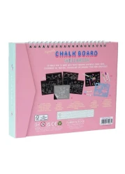 Floss &amp; Rock Enchanted Chalkboard Sketchbook - Reusable Drawing Set for Kids with Wipeable Chalk Pens, Coloring-IN, Tracing, Stencilling Or Drawing Your Own Creations!