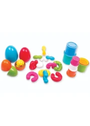 Funskool Giggles Link Stack And Nest Toy Set Multicolour 6 to 18 Months