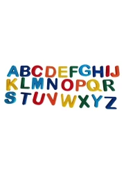 Magnetic Numbers and Letters Premium Magnetic Uppercase Alphabet Fridge Set Soft Educational Toy
