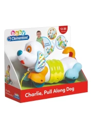 Clementoni Baby Charlie Pull Along Dog Toy