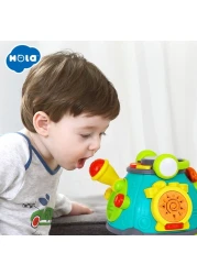 Hola Baby Music Drum Toys Learning Development Musical Keyboard Piano Early Learning Educational Toys for Children