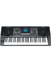 Mike Music 61 Keys Full Size Electronic Piano Keyboard portable Musical Instrument (812 with Stand&amp;Bag)