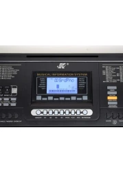 Mike Music ELECTRONIC KEYBOARD 61 KEYS MK825 (Mk-825, black)