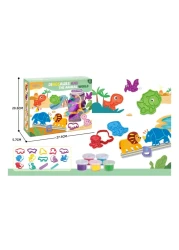 HK Dinosaurs And The Animal World Colour Dough Set