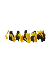 Cat Little Machines Play Vehicle 82150 Yellow Pack of 5