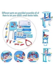 Generic Little Doctor Play Set 2 in 1 For Kids With Suitcase Trolley, For Ages 3 +
