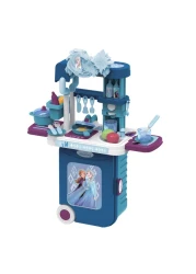 Disney Frozen II 3-In-1 Kitchen Playset Trolley Blue