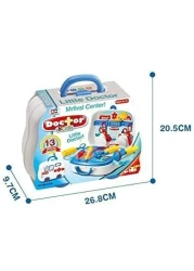 Generic Toys Pretend Play Doctor Set For Kids Medical Kit Nurse Carry Case On Wheels