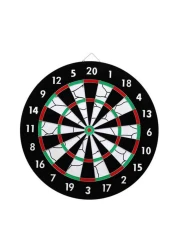 سوبريم سبورتس لوح رمي السهام مع سهام - متعدد الألوان مقاس 18 بوصة 7 قطع