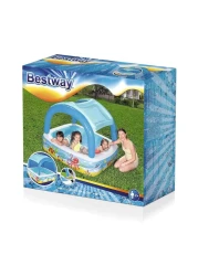Bestway Play Pool With Canopy 52192 Multicolour 140x140x114cm