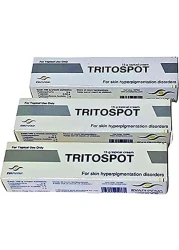 Tritospot Whitening Cream for Hyperpigmentation Problems, Melasma, Scars Freckles, Pimple Marks and Dark Spots