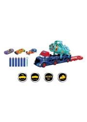 Power Joy Vroom Vroom Diecast Metal Shooter Vehicle Toy Multicolour 3 PCS