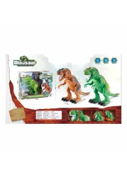 لعبة ديناصور تعمل بالبطارية مع ضوء وصوت 12.3 × 31.5 سم