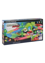 Gramarye Track 3 LED Lights Dinosaur Track Set 261 PCS