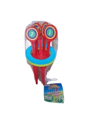 طقم لعبة رمي الدائرة للأطفال في الهواء الطلق