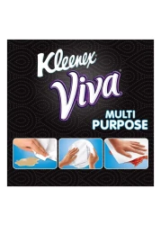 كلينكس مناديل فيفا متعددة الاستخدامات، لون أبيض، 8 لفات