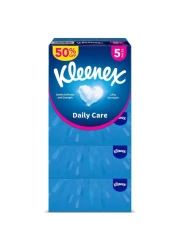 كلينكس ناتشورل كولكشن مناديل وجه 170 منديل حزمة من 5