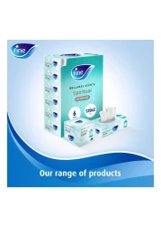 فاين التأمل عود ملكي مناديل الوجه بطبقتين 120 منديل حزمة من 5