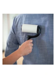 سكوتش برايت بكرة لاصقة للغاية لإزالة شعر الحيوانات الأليفة من الأسطح المسطحة - أسود