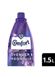 Comfort Concentrated Fabric Softener Lavender &amp; Magnolia For Long Lasting Fragrance 1.5L