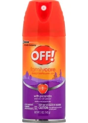 OFF FamilyCare Insect Mosquito Repellent Aerosol Bug Spray Made with Picaridin for Everyday Use 5 oz