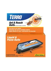 Terro T360 Ant and Roach Stations 1 PACK Ant Roach Baits Black