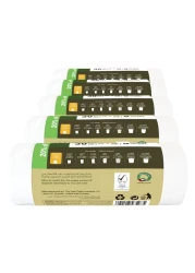 Earth Choice Green Bio-Degradable Garbage Bags Roll 46x52cm Pack of 5