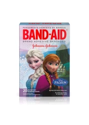 BandAid Adhesive Bandages Disneys Frozen Assorted Sizes 20 Count Packaging may vary