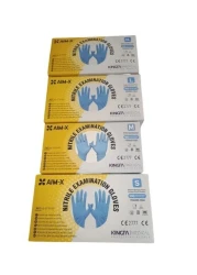 Aim-X Medical Nitrile Powder-Free Examination Gloves - XL