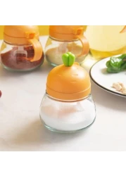 Oil Dispenser and Spice Jar Vinegar Bottle And Spice Rack Set Of 4 Pieces