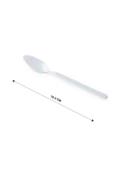 فالكون شوكة بلاستيك بيضاء 50 قطعة