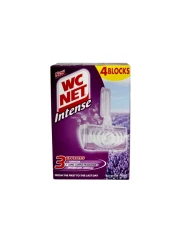 دابليو سي نيت إنتينس 3 منظف مرحاض كثيف بعطر الخزامى 136 غرام حزمة من 2 .