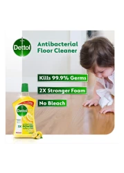 Dettol 3X Antibacterial Power Floor Cleaner Lemon 900ml