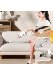 Cordless Vacuum Cleaner 2 in 1 Wireless Cleaner Stick Vacuum Rechargeable Battery Handheld Vacuums with 8500Pa Powerful Suction, 30 Mins Runtime