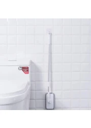 Aiwanto Floor Cleaning Brush Rotatable Bathroom Cleaning Brush Toilet Brush Long Handled Floor Scrub Brush Corner Bathtub Tile Cleaning Brush