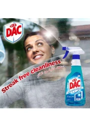 DAC Glass Cleaner Trigger Spray Spotless Shining And Streak-Free 400ml