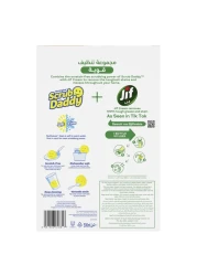 Jif Multipurpose Cream Cleaner Lemon 500ml And Scrub Daddy Multipurpose Scratch-Free Scrubber