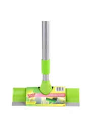 3M Scotch-Brite Extensible Handle Sponge Squeegee Window Cleaner