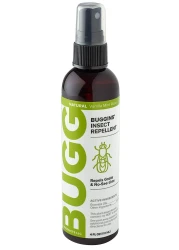 BugginsOriginal Insect Repellent Mosquitoes Gnats DEET Free NonGreasy 4 oz Pump Spray Bottle 3 Pack