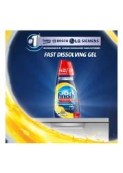 Finish Concentrated Dishwasher Detergent Gel Lemon 1L