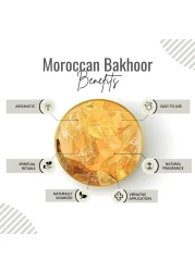 Awafi Mill Moroccan Bakhoor - Aromatic Incense for Exquisite Fragrance (Bottle of 50 gram / 1.7 Oz)