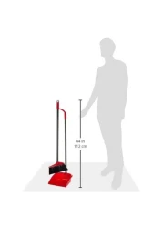 Vileda Long Handle Dustpan And Broom Multicolour