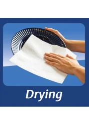 Alokozay 2-Ply Kitchen Towel Rolls 60 Sheets White 6 Rolls